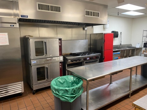 The full-access kitchen.